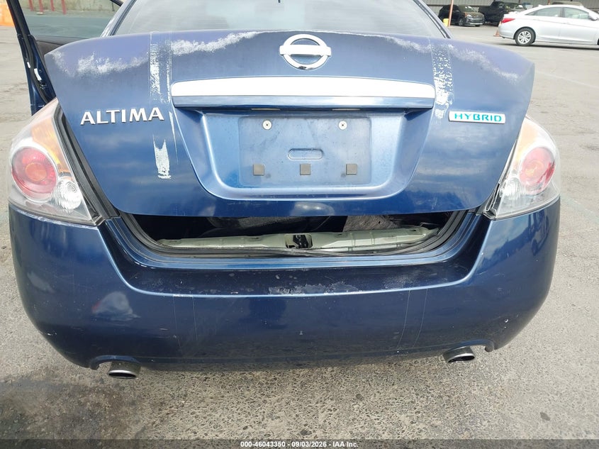 2009 NISSAN ALTIMA HYBRID auction photo 6