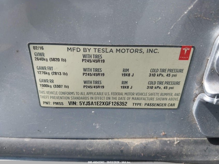 Фото 9 - TESLA MODEL S