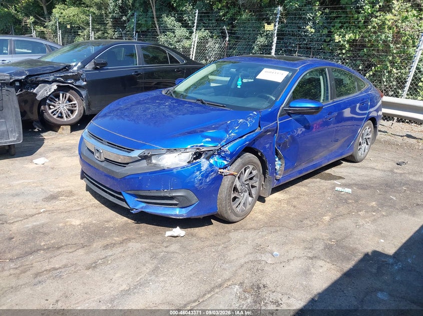 Vin: 2hgfc2f74hh511737, lot: 46542825, honda civic ex 20172
