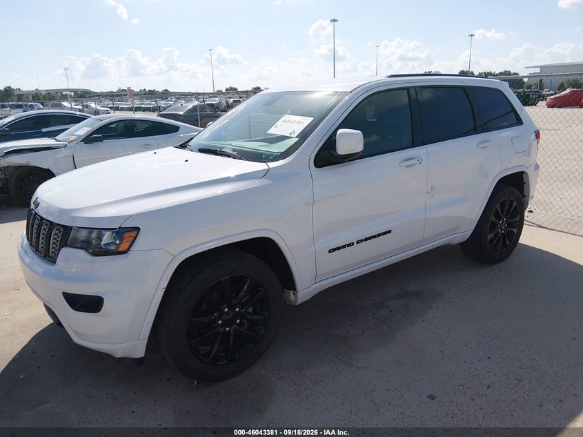 Vin: 1c4rjeagxkc662585, lot: 46542836, jeep grand cherokee altitude 4x2 20192