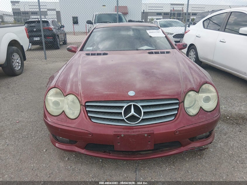 MERCEDES-BENZ SL 500 2004 VIN WDBSK75F34F069873