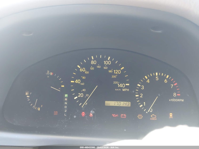 1999 LEXUS RX 300 auction photo 7
