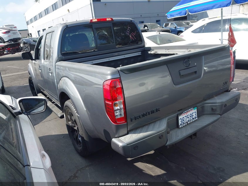 2020 NISSAN NAVARA (FRONTIER) PICKUP 3.8L V-6 DI, DOHC, VVT, 310HP