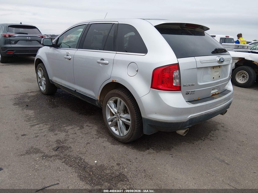 Vin: 2fmdk4kc1bba27182, lot: 46542886, ford edge limited 20113