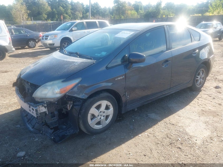 Vin: jtdkn3du9b0248517, lot: 46542891, toyota prius three 20112