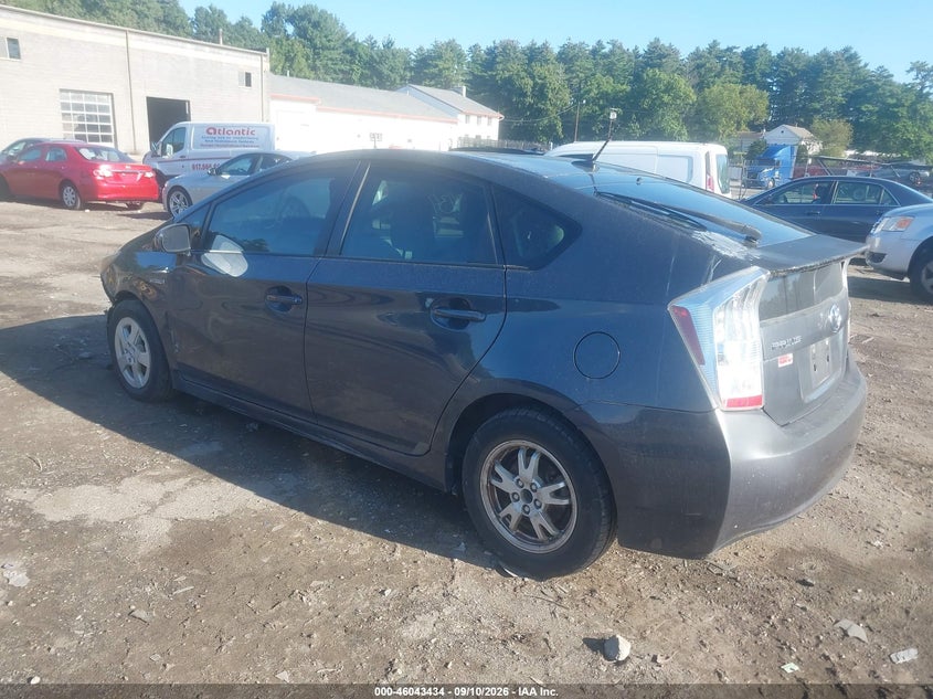 Vin: jtdkn3du9b0248517, lot: 46542891, toyota prius three 20113