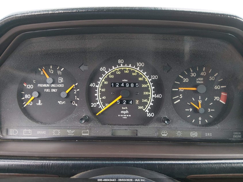 1995 MERCEDES-BENZ E auction photo 7