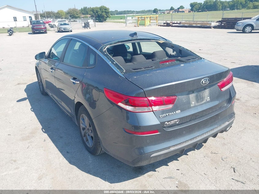 Vin: 5xxgt4l35lg424103, lot: 46542901, kia optima lx 20203