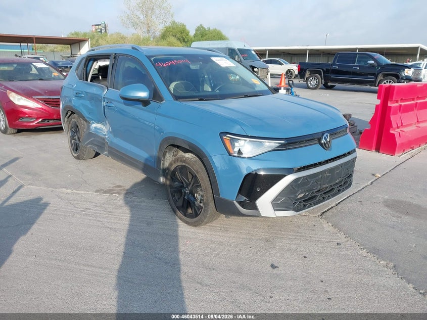 Vin: 3vvec7b29sm078511, lot: 46542969, volkswagen taos 1.5t se 2025 img_1