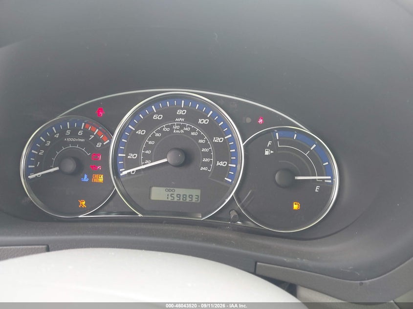 2010 SUBARU FORESTER auction photo 7