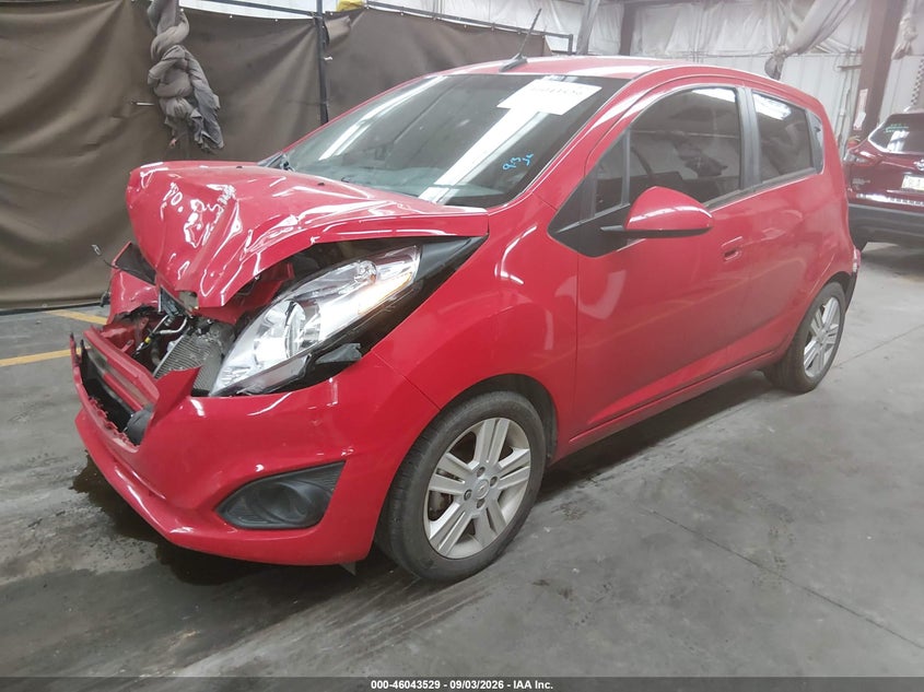 Vin: kl8cb6s92ec565175, lot: 46542984, chevrolet spark ls auto 20142