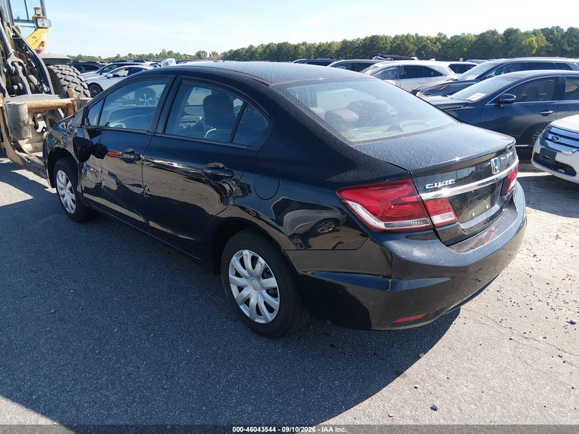 Vin: 19xfb2f56fe269008, lot: 46542999, honda civic lx 20153