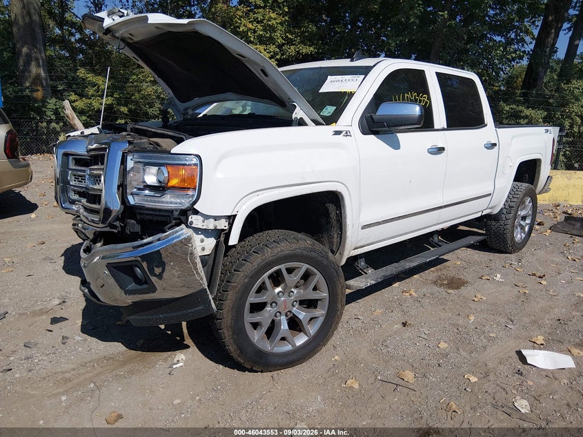Vin: 3gtu2vec3fg265222, lot: 46543007, gmc sierra 1500 slt 20152