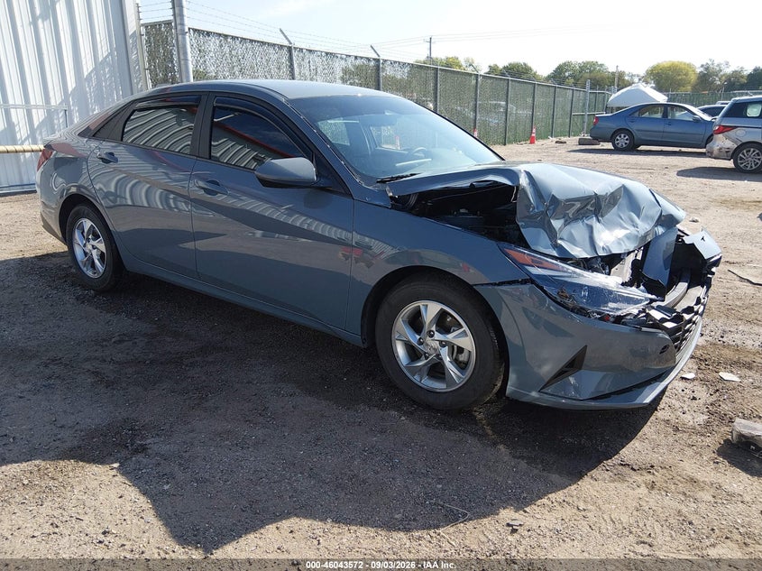 Vin: kmhll4agxpu433685, lot: 46543027, hyundai elantra se 20231