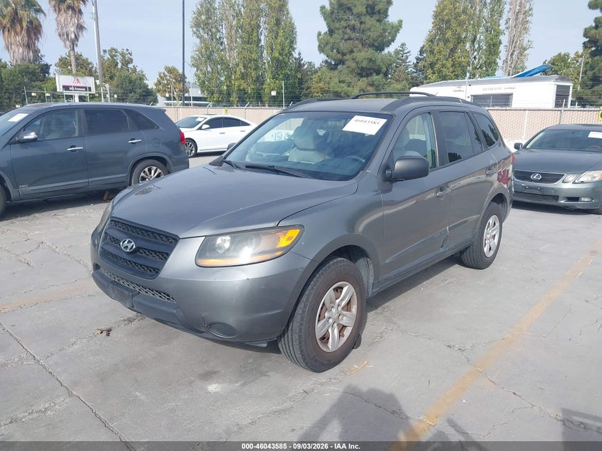 2009 HYUNDAI SANTA FE SPORT UTILITY VEHICLE 2.7L V-6 DOHC, VVT, REGULAR , 185HP