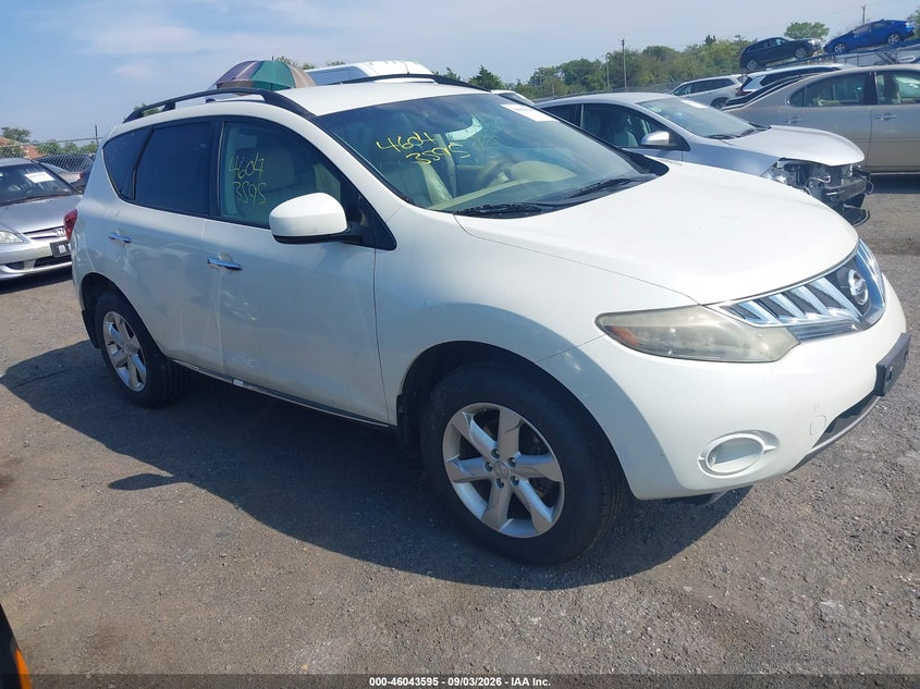 2009 NISSAN MURANO auction photo 1