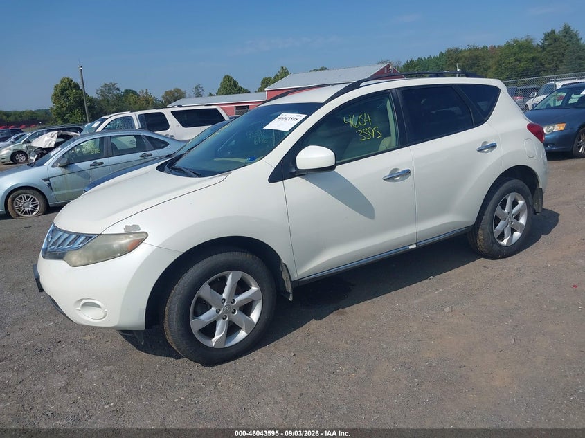 2009 NISSAN MURANO auction photo 2