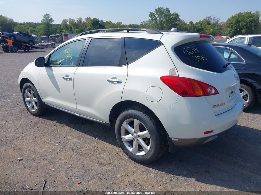 2009 NISSAN MURANO auction photo 3