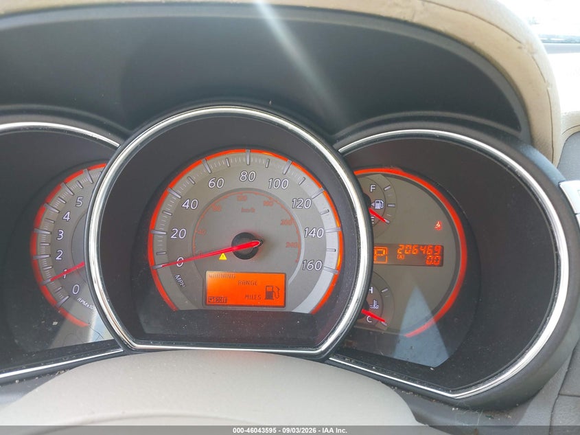 2009 NISSAN MURANO auction photo 7