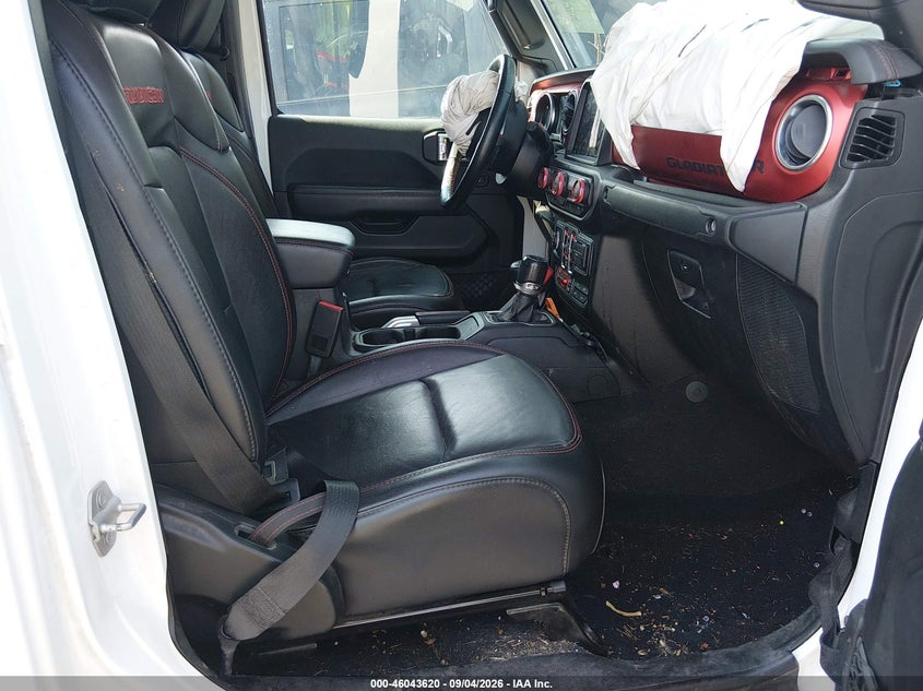 Vin: 1c6jjtbg0ll162654, lot: 46543075, jeep gladiator rubicon 4x4 20204