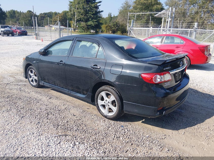Vin: 2t1bu4ee6bc636147, lot: 46543082, toyota corolla s 20113