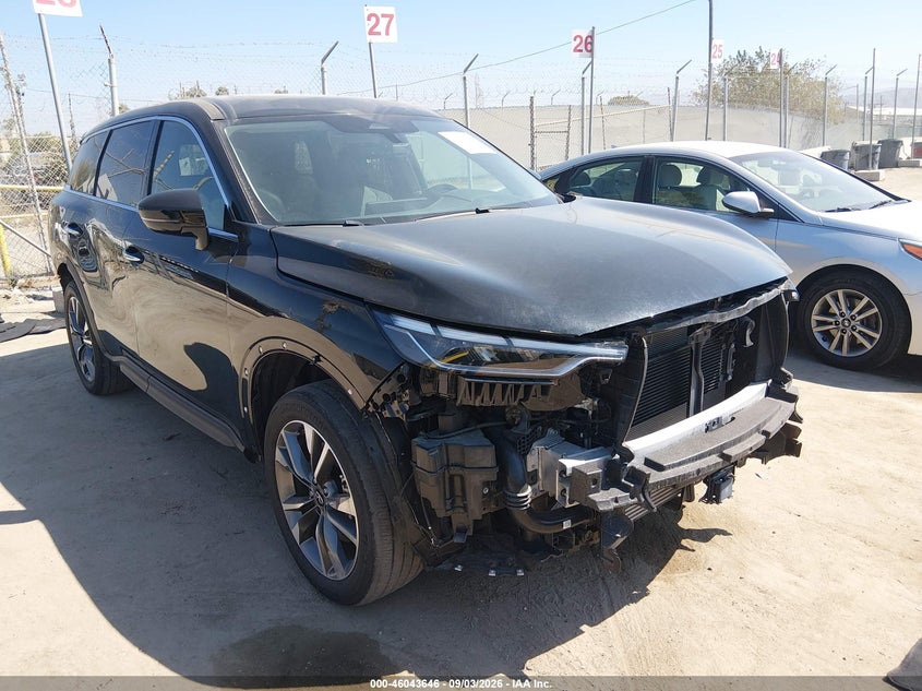 2025 Infiniti QX60 VIN 5N1AL1ES8SC349058