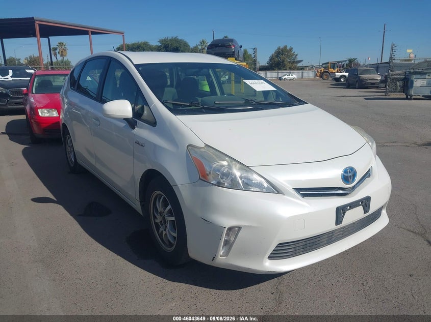 2012 TOYOTA PRIUS V auction photo 1