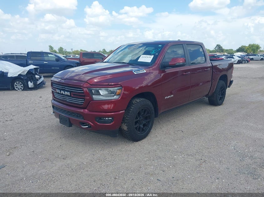 Vin: 1c6srfjt0pn513571, lot: 46543105, ram 1500 laramie  4x4 5'7 box 20232