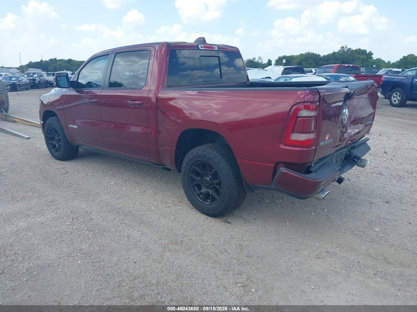 Vin: 1c6srfjt0pn513571, lot: 46543105, ram 1500 laramie  4x4 5'7 box 20233