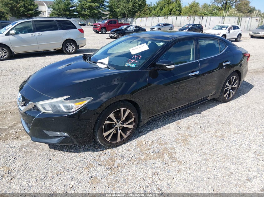 Vin: 1n4aa6ap9hc400865, lot: 46543106, nissan maxima 3.5 sl 20172