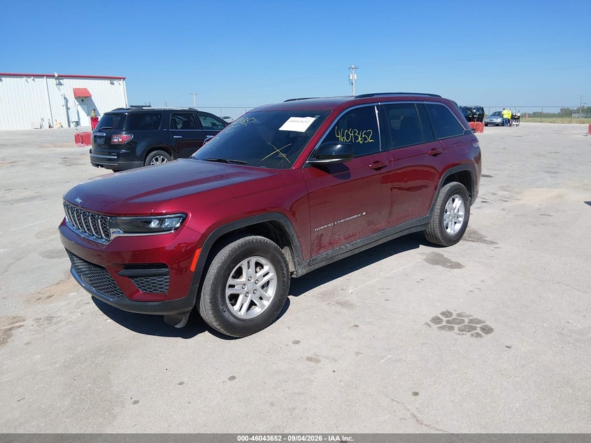 Vin: 1c4rjhag4n8607011, lot: 46543107, jeep grand cherokee laredo 4x4 20222