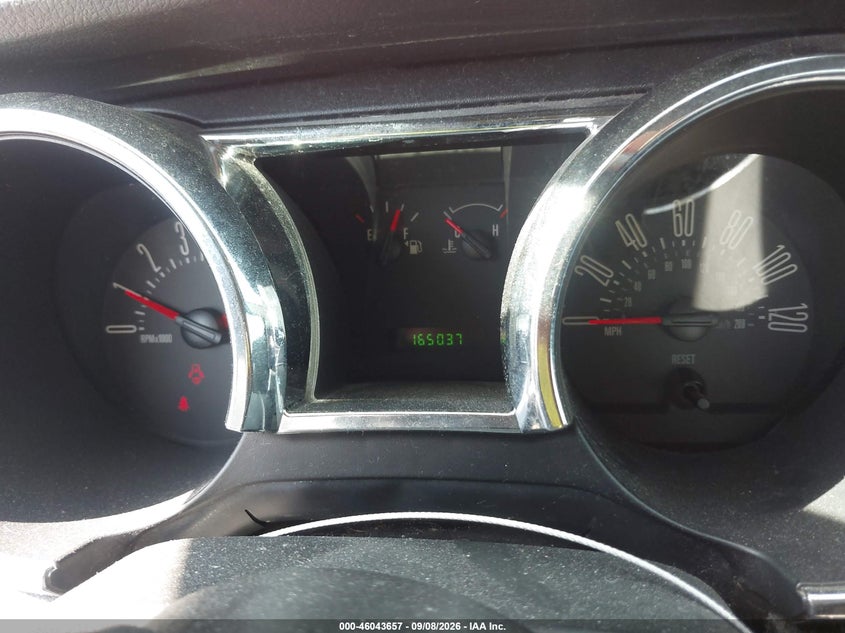 FORD MUSTANG 2007 VIN 1ZVFT80N775307509