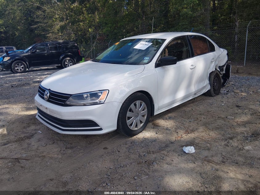 2016 Volkswagen Jetta 1.4T S, Левый бок, IAAI, VIN 3VW267AJ6GM272399 — фото 2