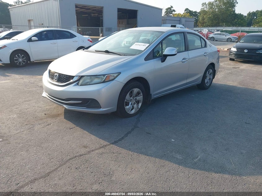 2013 HONDA CIVIC auction photo 2