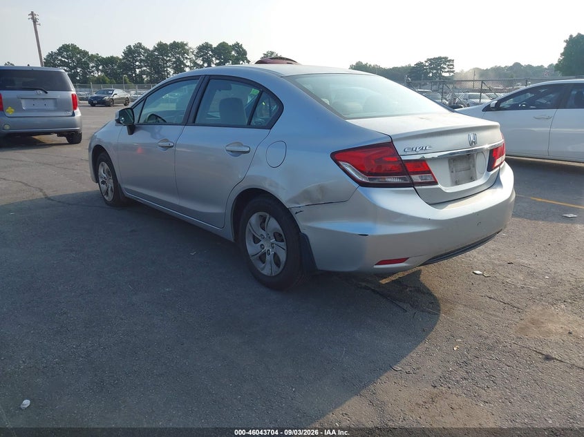 2013 HONDA CIVIC auction photo 3