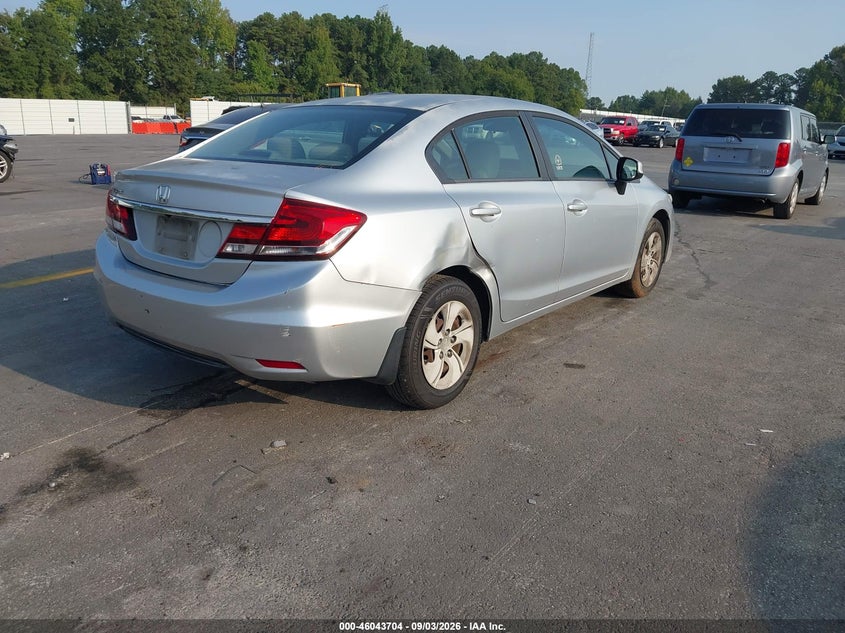 2013 HONDA CIVIC auction photo 4