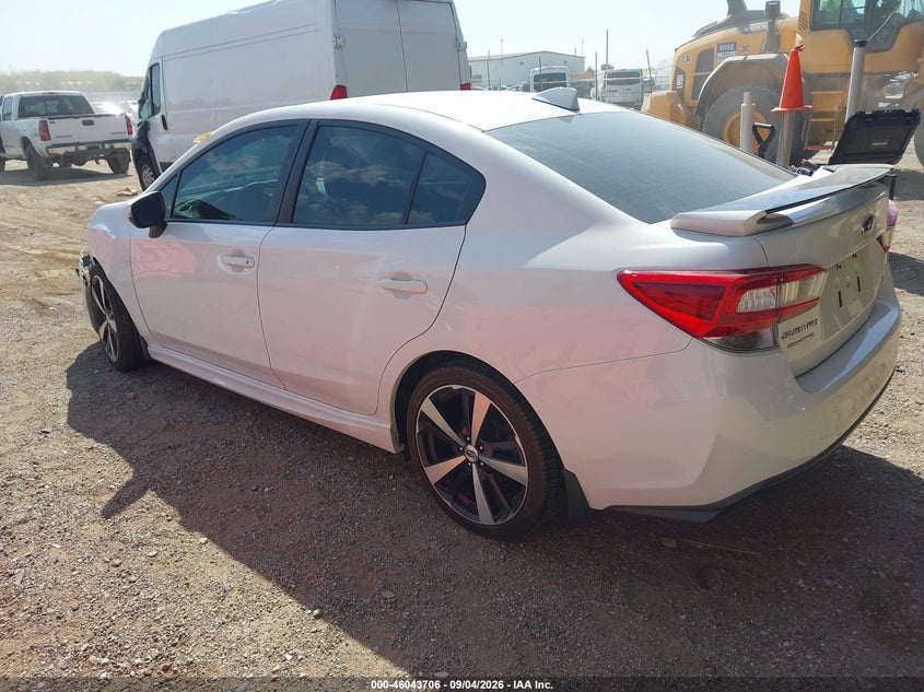 SUBARU IMPREZA 2018 VIN 4S3GKAM61J3605710