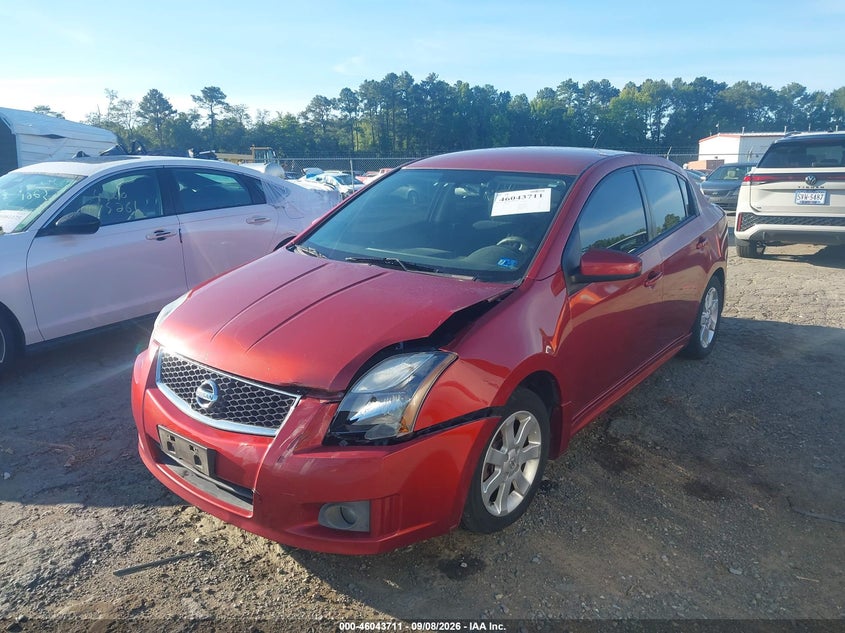 Vin: 3n1ab6ap0al632033, lot: 46543166, nissan sentra 2.0sr 20102