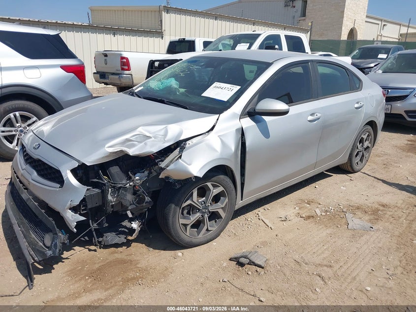 Vin: 3kpf24ad2le203352, lot: 46543175, kia forte lxs 20202
