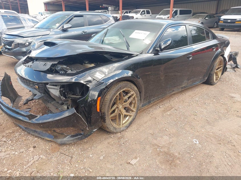 Vin: 2c3cdxgj4nh117404, lot: 46543190, dodge charger scat pack widebody 20222