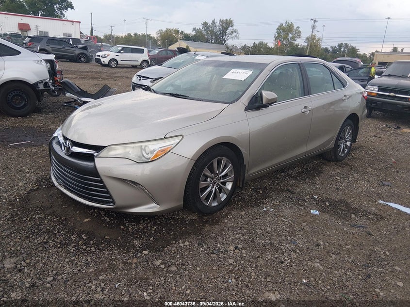 2016 Toyota Camry Xle, Правый бок, IAAI, VIN 4T4BF1FK1GR530696 — фото 2