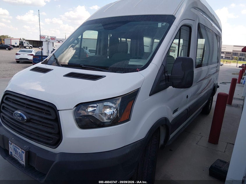Vin: 1fbzx2xm0jkb51910, lot: 46543203, ford transit-350 xl 20182