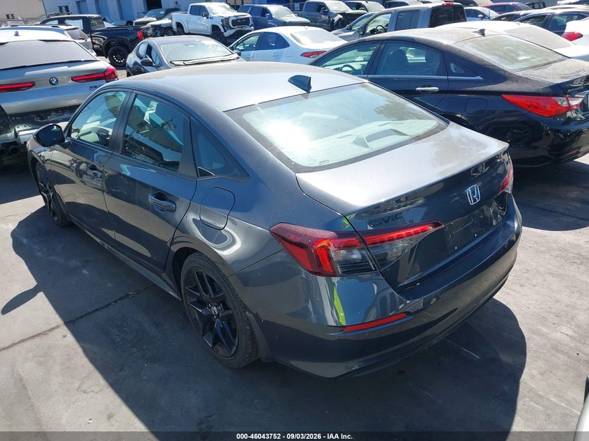 Vin: 2hgfe2f52th518381, lot: 46543207, honda civic sport 20263