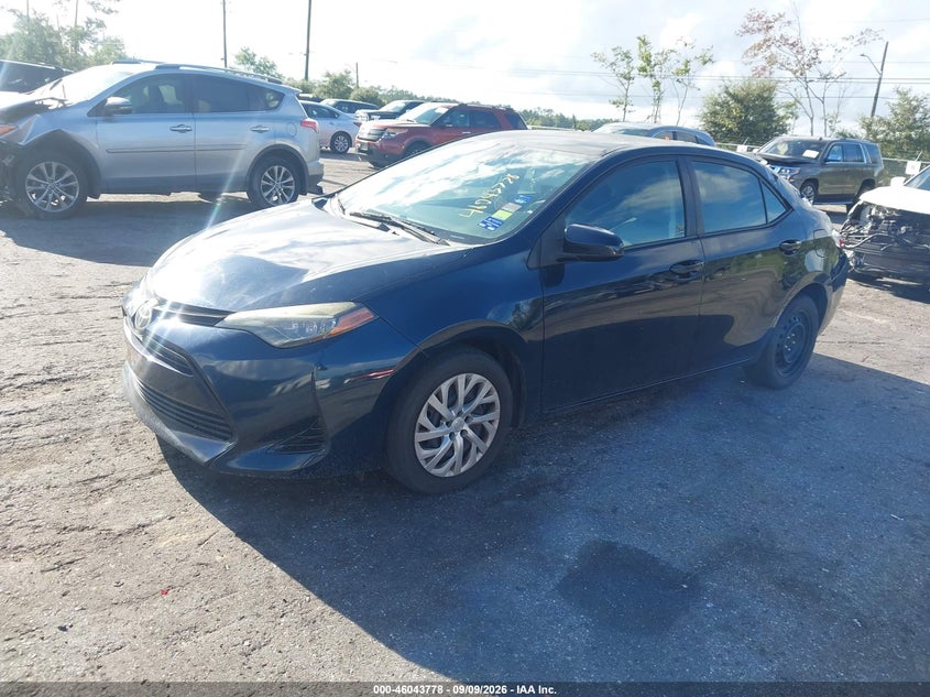 Vin: 5yfburhe0hp732390, lot: 46543233, toyota corolla le 20172
