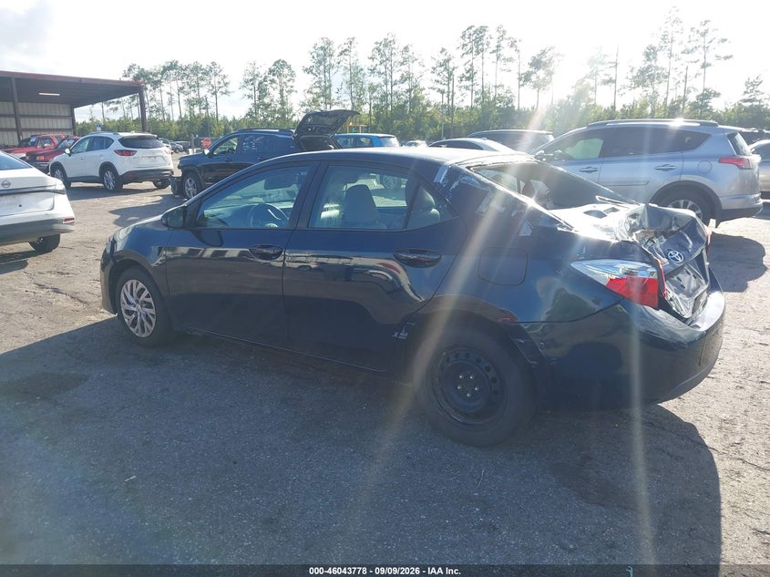 Vin: 5yfburhe0hp732390, lot: 46543233, toyota corolla le 20173