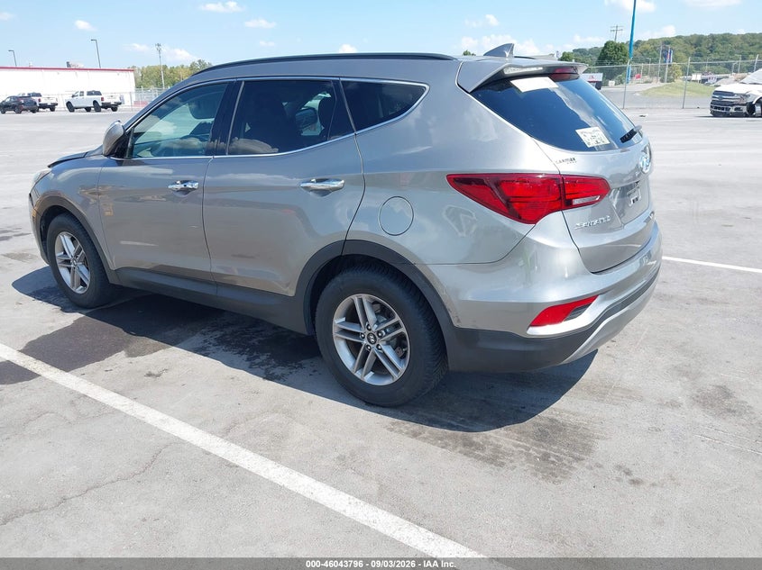 Vin: 5xyzudlb3jg509611, lot: 46543251, hyundai santa fe sport 2.4l 20183
