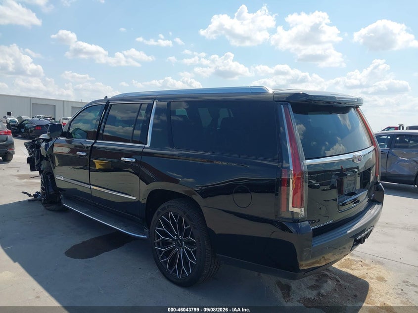 Vin: 1gys3skjxfr533845, lot: 46543254, cadillac escalade esv luxury 20153