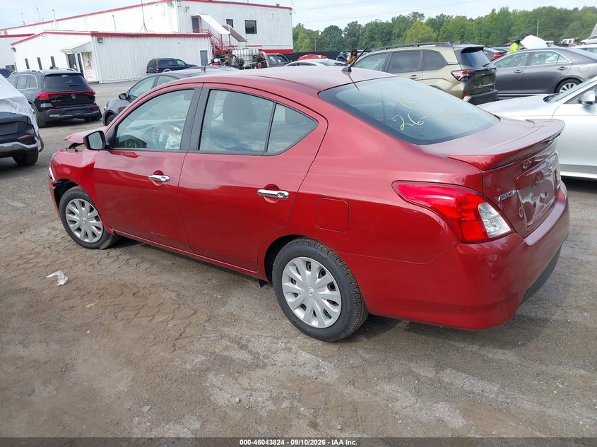 Vin: 3n1cn7ap0jk397936, lot: 46543279, nissan versa 1.6 sv 20183