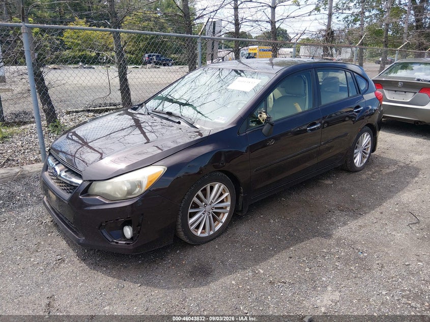 2012 SUBARU IMPREZA auction photo 2