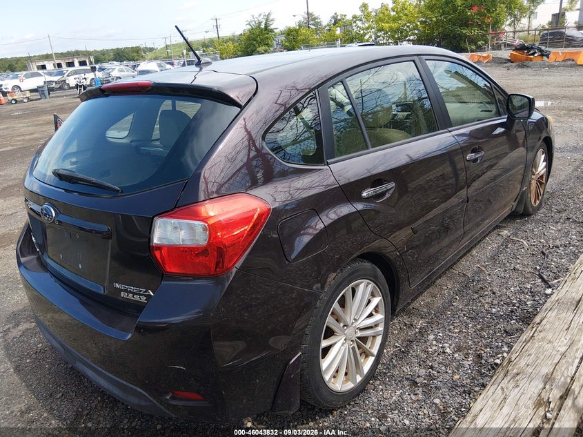 2012 SUBARU IMPREZA auction photo 4